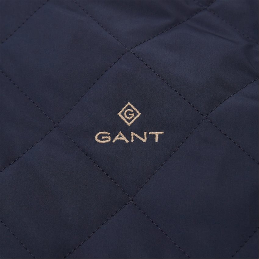 Gant Jackets QUILTED WINDCHEATER 7006080 EVENING BLUE